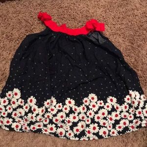 Baby Gap blue daisy dress